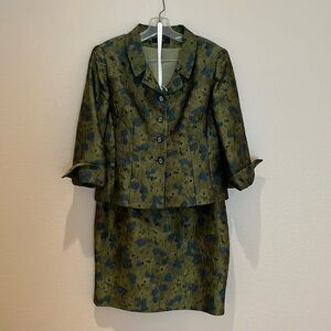 Banu Paris size 12 jacket and skirt. Worn 3 times.